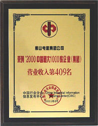 2000中國(guó)最大1000家企業(yè)（集團(tuán)）