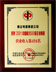 2001中國(guó)最大1000家企業(yè)（集團(tuán)）